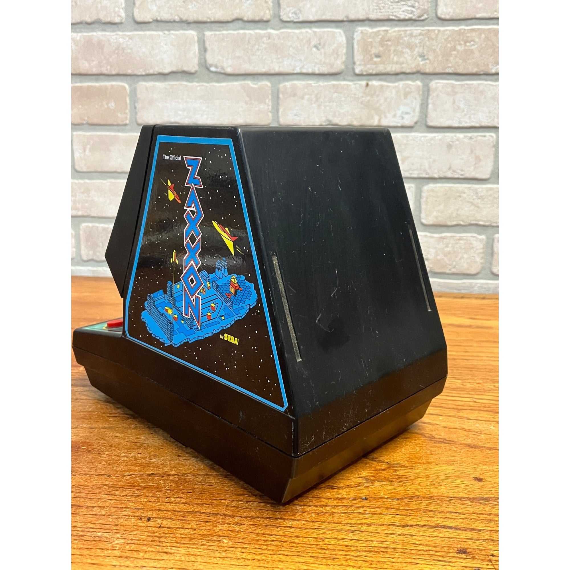 Vintage 1982 Official Zaxxon Tabletop Arcade Game Machine By Sega Coleco - Works!