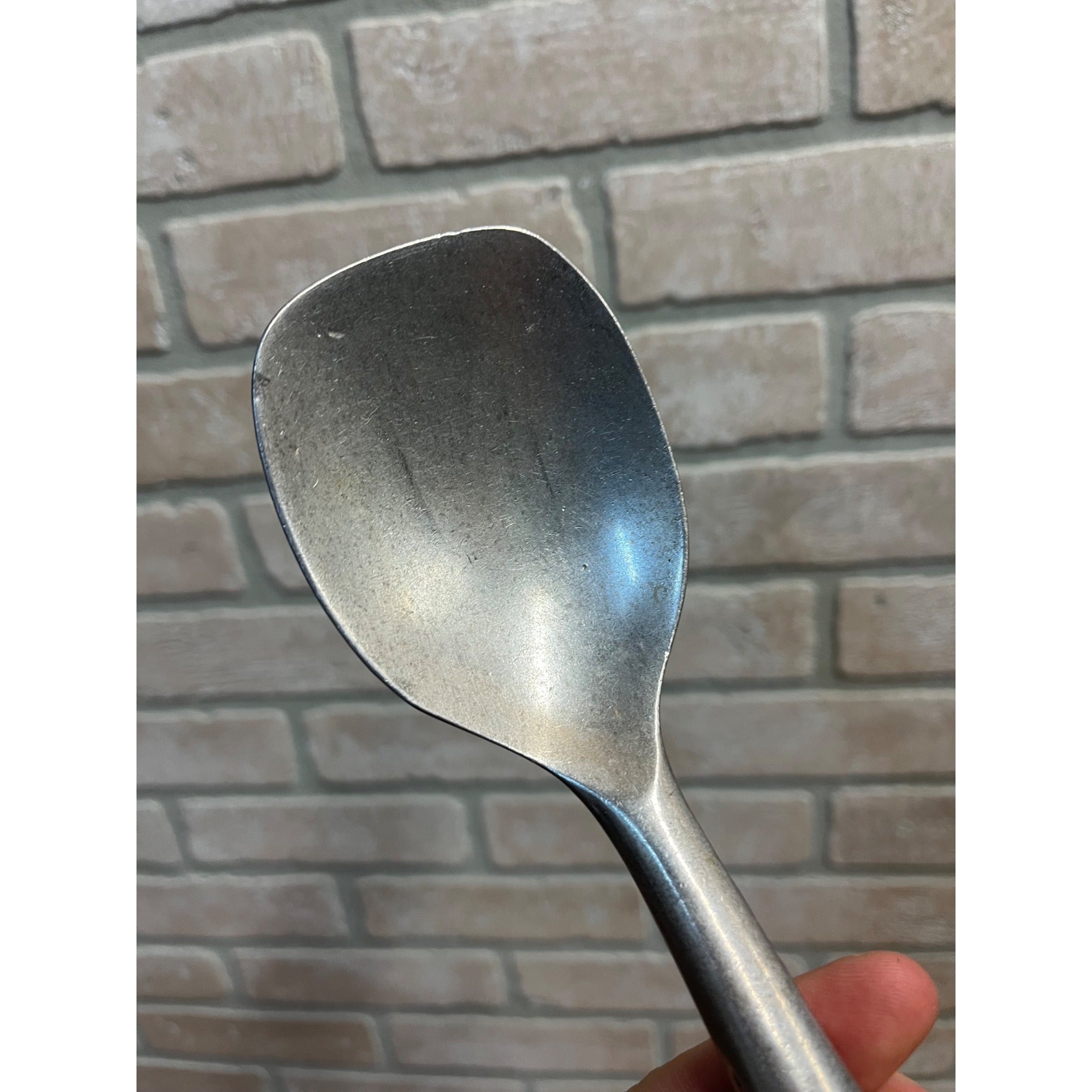 Vintage Ice Cream Scoop Solid Aluminum 9” Unbranded Spoon Gelato Retro Parlor