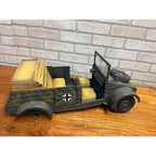 WWII Kubelwagen German Military Vehicle 1:6 Scale 21st Century - Parts - As-Is