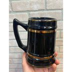 Vintage Large 1960's Wisconsin State University Oshkosh Ceramic Stein Or Tankard Mug WSU