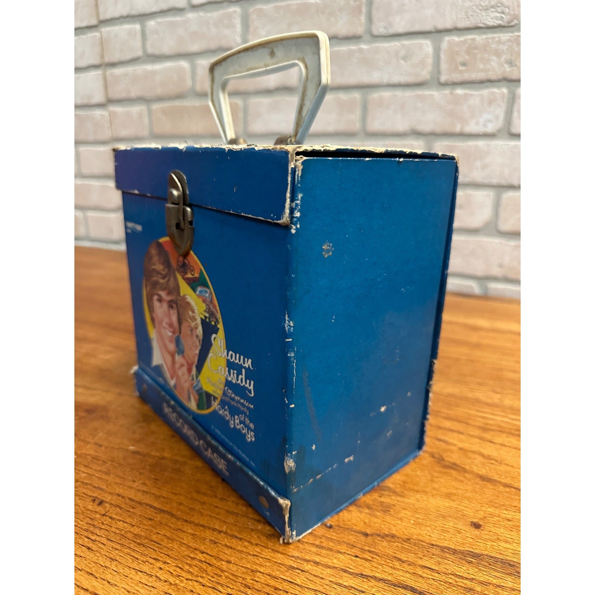 Shaun Cassidy Hardy Boys 1978 45 RPM Record Case Parker Stevenson Vanity Fair