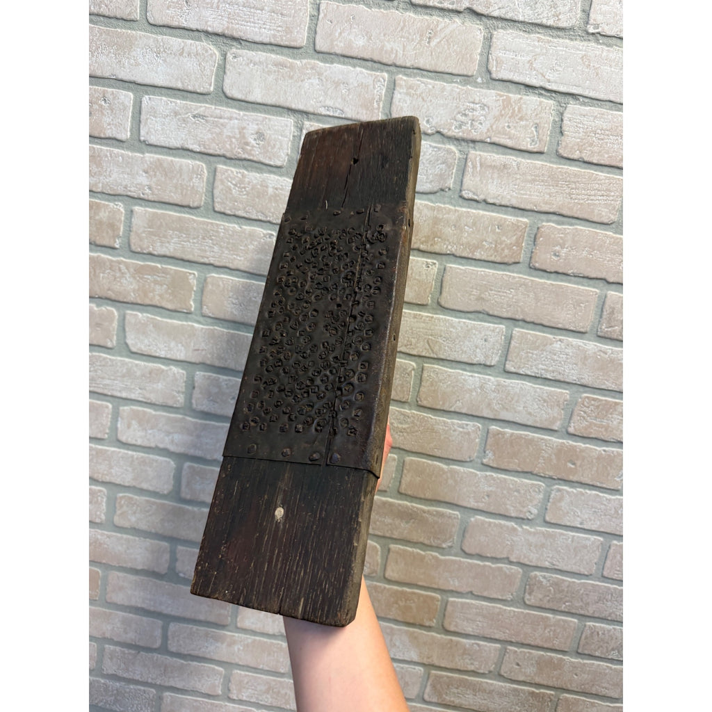 Antique Flax Hetchel Farm Tool Hatchel Hackle Primitive Wool Comb Carder Halloween Prop