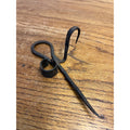 Antique Style Forged Wrought Iron Mining Sticking Tommy Miners Candlestick