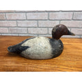 Vintage Wisconsin Duck Decoy Canvasback Unknown Carver Wooden
