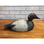 Vintage Wisconsin Duck Decoy Canvasback Unknown Carver Wooden