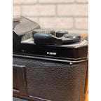 Nikon FE2 35mm SLR Film Camera Body Black w/ Samigon Motor Drive N-2TR Untested