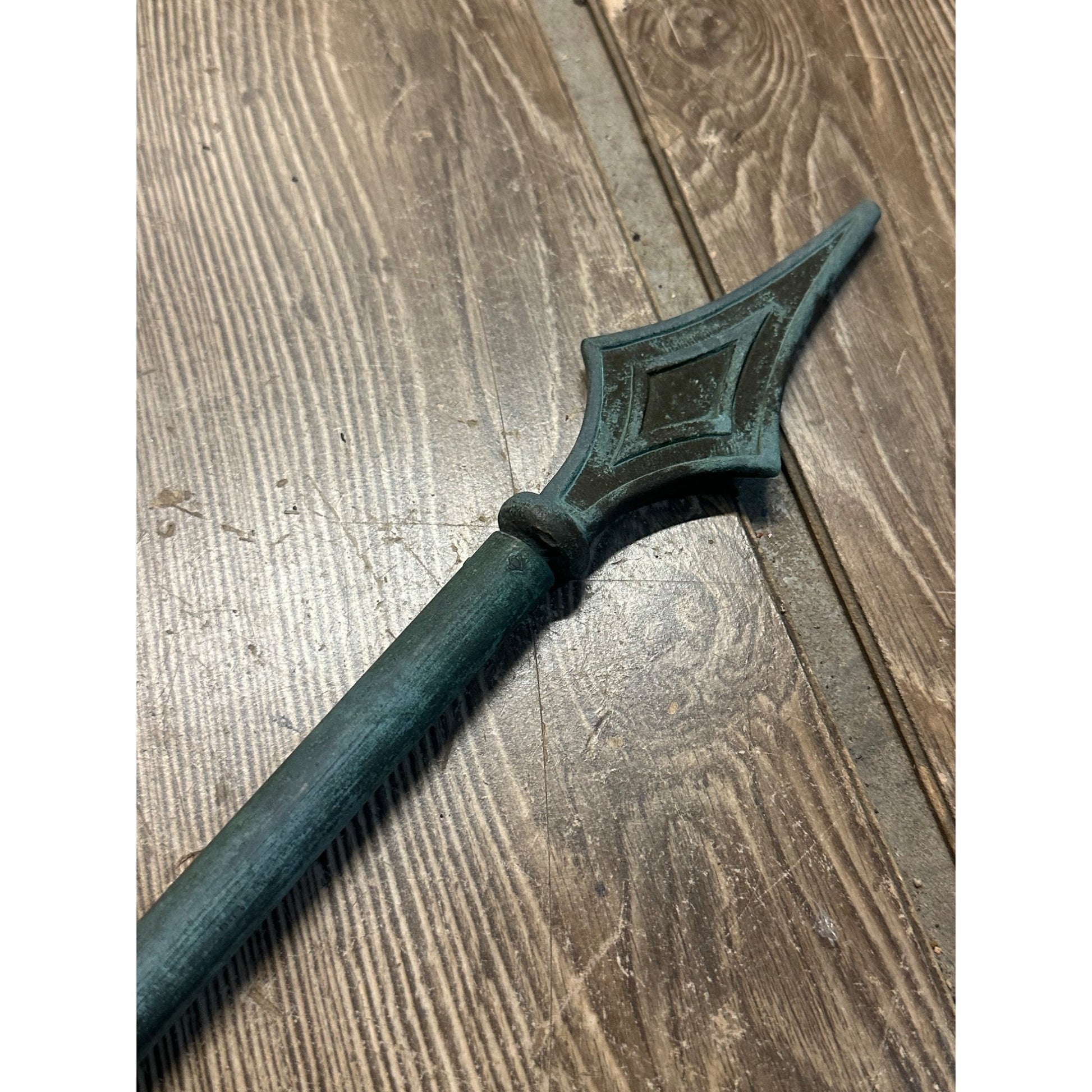 Antique Copper or Bronze Horse Weathervane w/ Directional Arrows Farm Barn