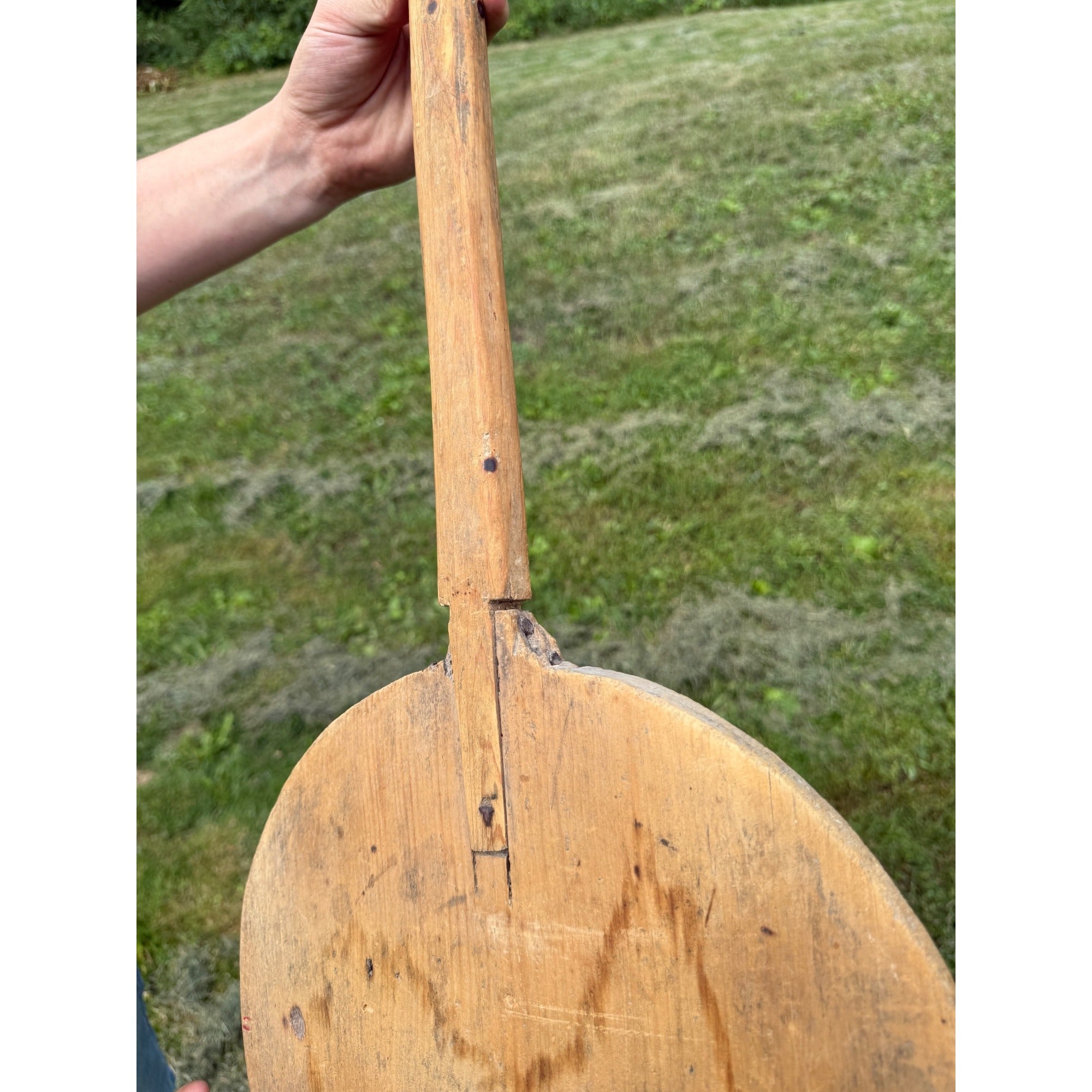 Primitive Vintage Antique Oven Board Bread Paddle Pizza Peel Tray AAFA Kitchen Farmhouse