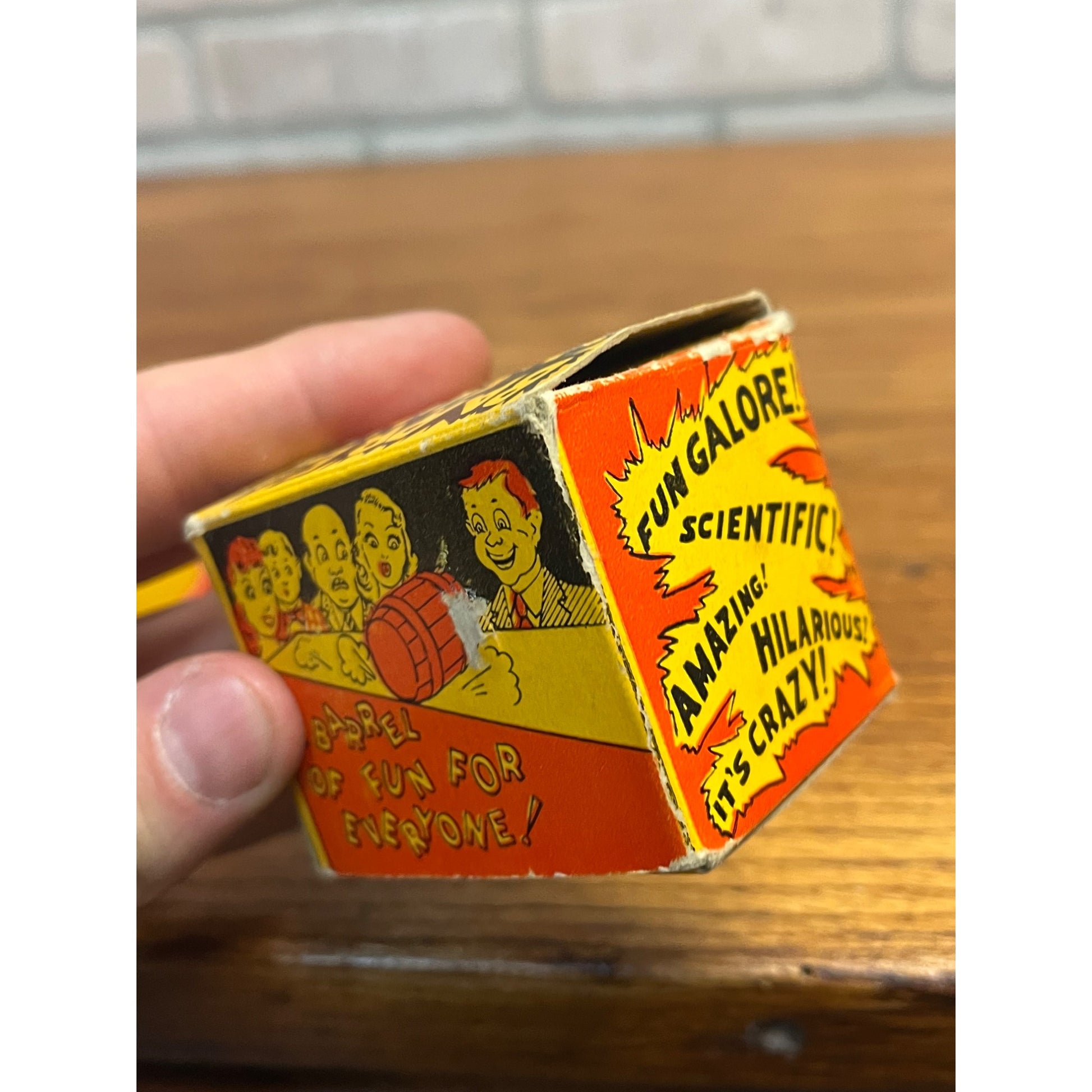 Vintage 1953 Magic Trick w/Original Box Barrel of Fun by Circle Magic Magician