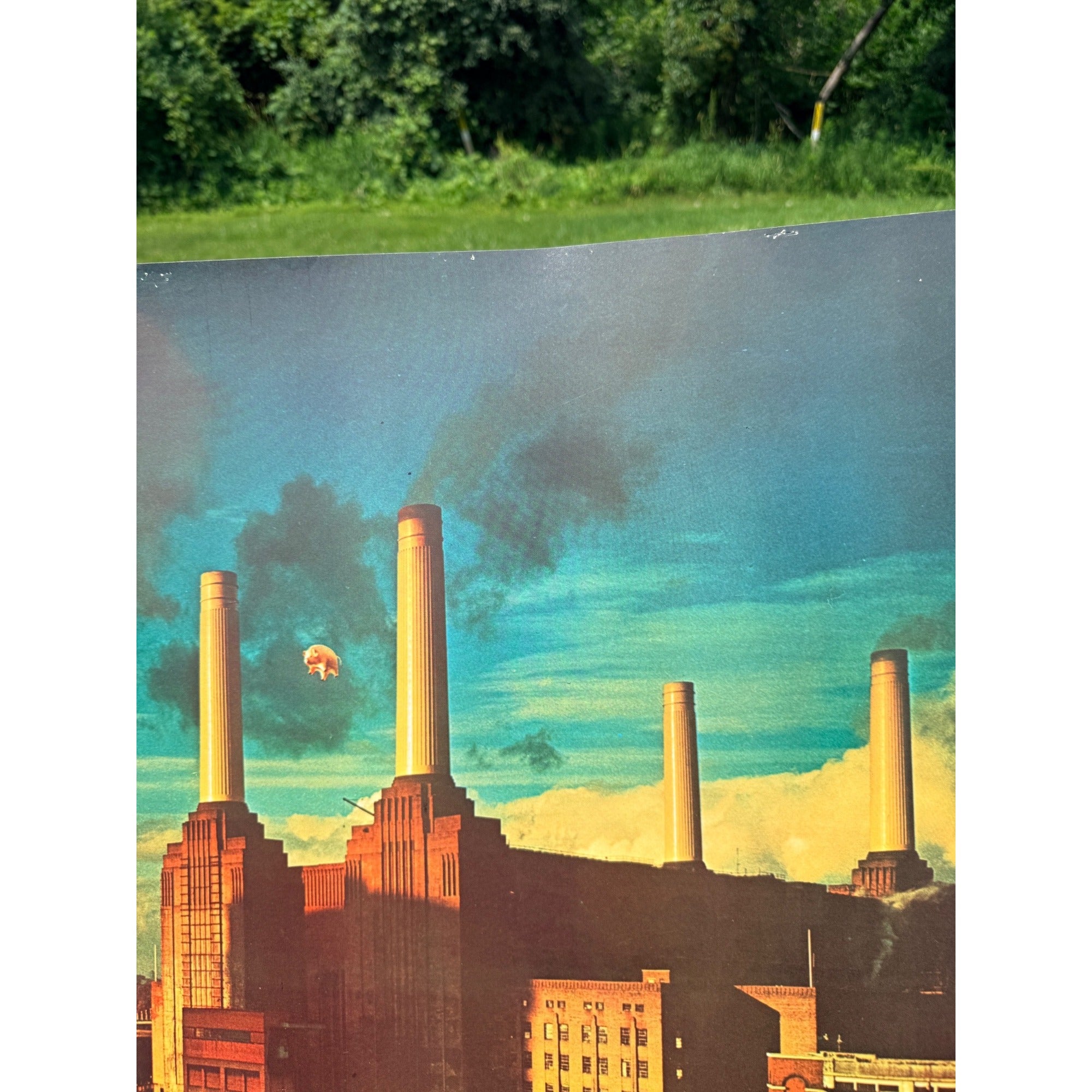 Vintage Pink Floyd “Animals” Columbia Records Promotional Album Poster P-273