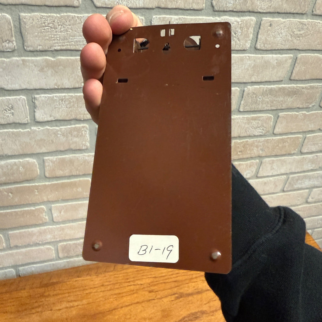 Vintage Fuge's Plumbing & Heating Advertising Clipboard West Bend Wisconsin Sign