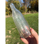 RARE Vintage 1920s Star Beverage Inc Milwaukee Wis Embossed Soda Bottle