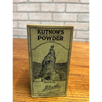 Vintage Kutnow's Powder Remedy Quack Medicine Bottle & Box New Old Stock