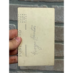 Vintage US Army Soldier Doughboy WWII ID'd Named RPPC Photo Postcard