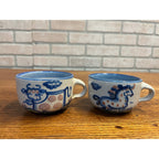 Vintage M.A. Hadley Set (6) Farm Animals Coffee / Tea Cups Cow Horse Dog Pig ++