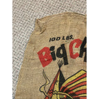 Vintage Big Chief Potatoes Harold Solk & Sons Plover Wisconsin burlap sack