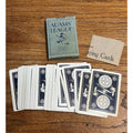 Vintage c1914 Adams League Baseball Themed Playing Cards Deck + Box -Magic Trick