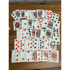 Vintage c1914 Adams League Baseball Themed Playing Cards Deck + Box -Magic Trick
