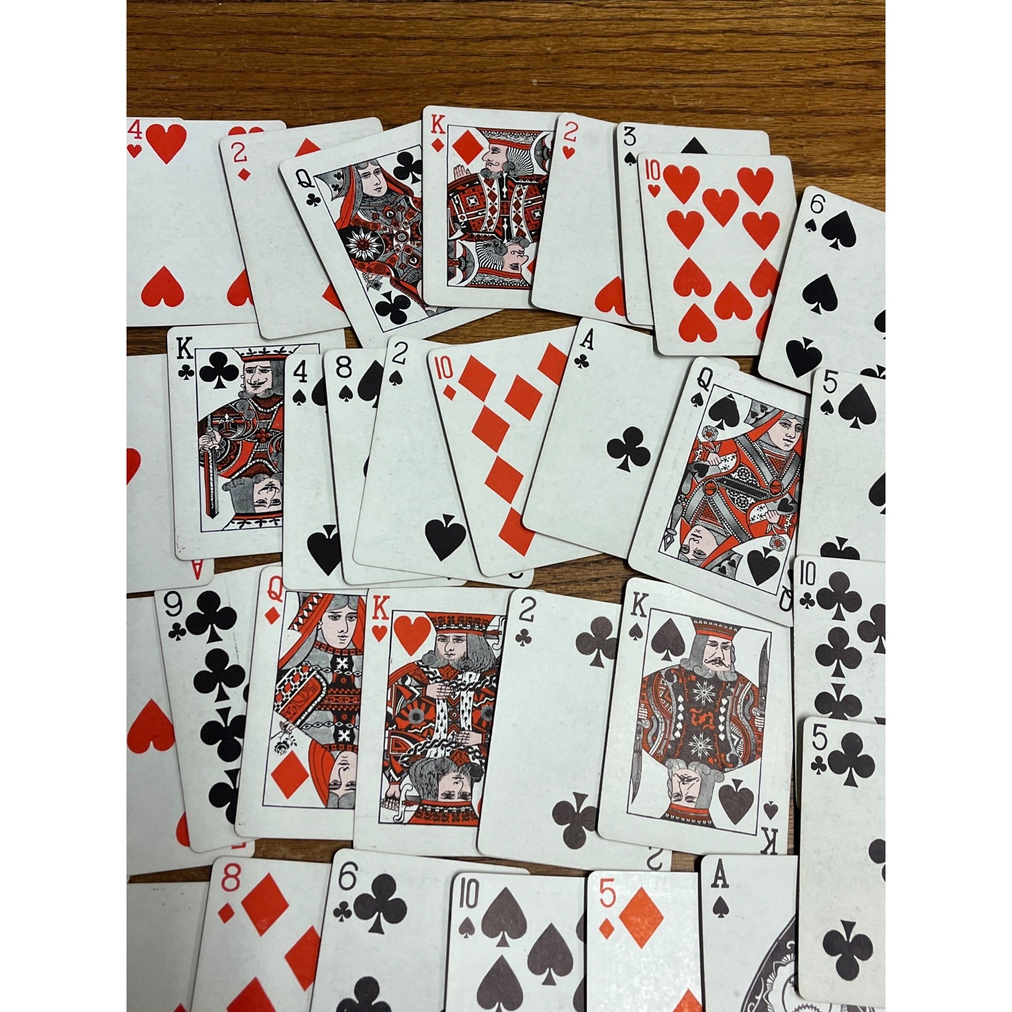 Vintage c1914 Adams League Baseball Themed Playing Cards Deck + Box -Magic Trick
