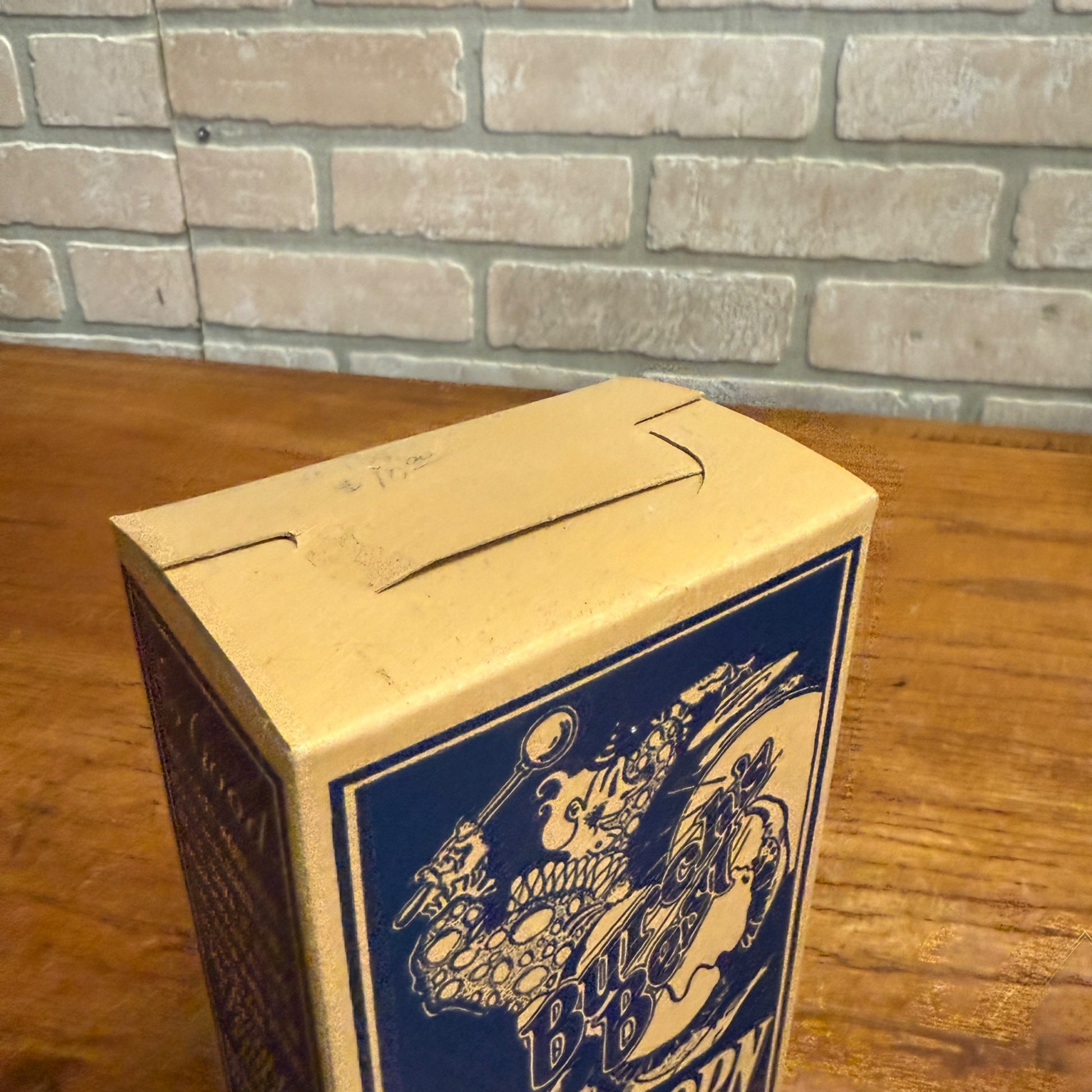 Vintage Burch's Best Popcorn Box Advertising Movie Theater Clown