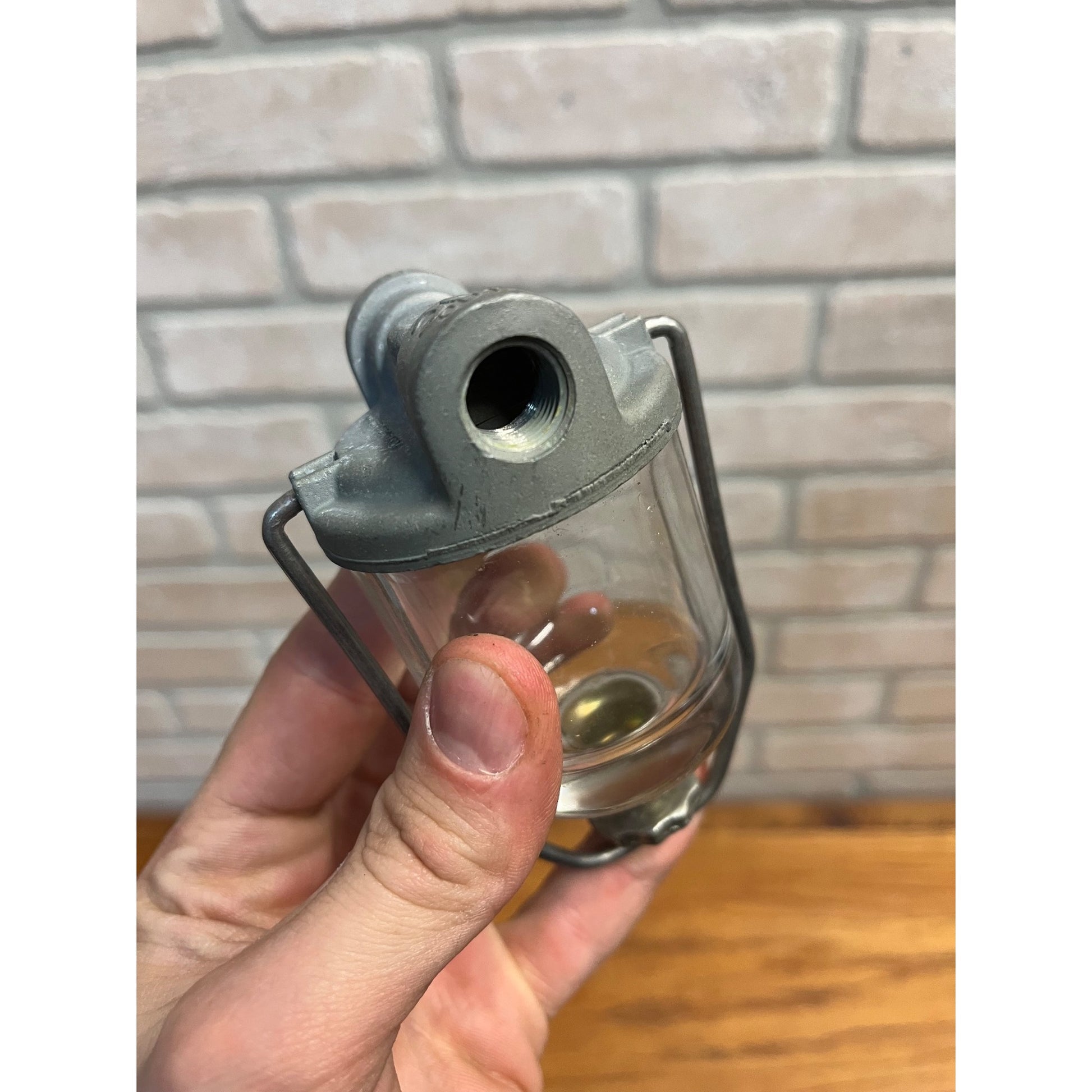 New Old Stock AC # 854324 Glass Bowl Fuel Gasoline Filter Part Gm Chevy Corvette