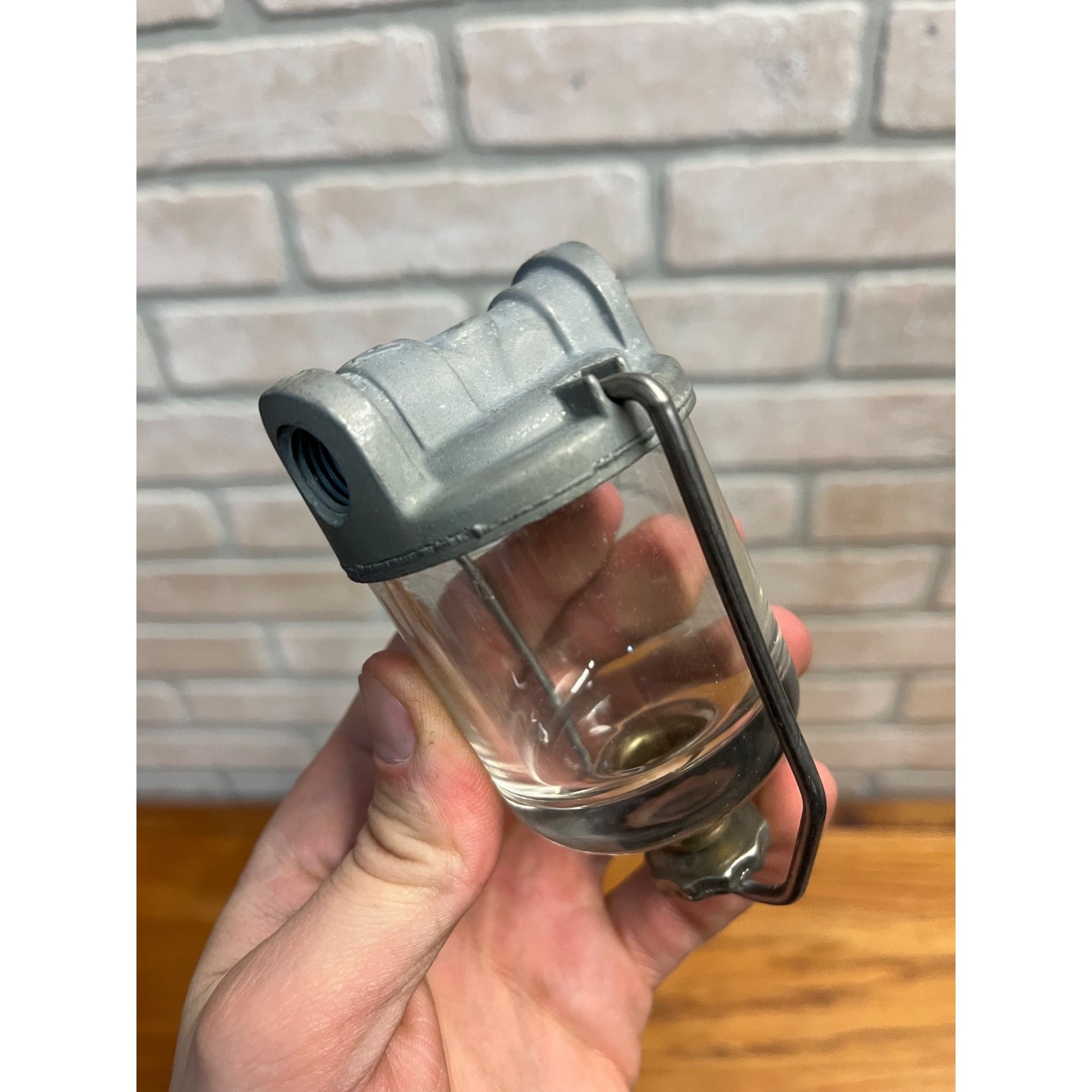 New Old Stock AC # 854324 Glass Bowl Fuel Gasoline Filter Part Gm Chevy Corvette