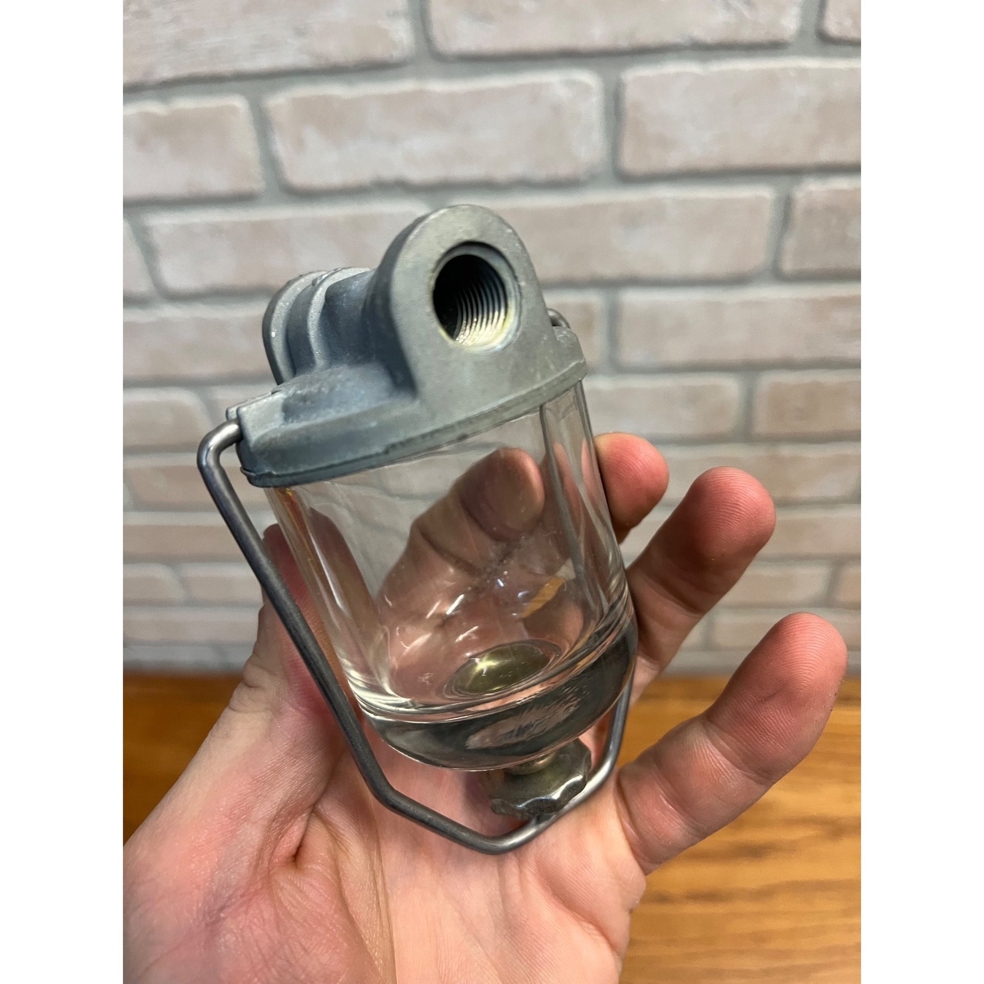 New Old Stock AC # 854324 Glass Bowl Fuel Gasoline Filter Part Gm Chevy Corvette