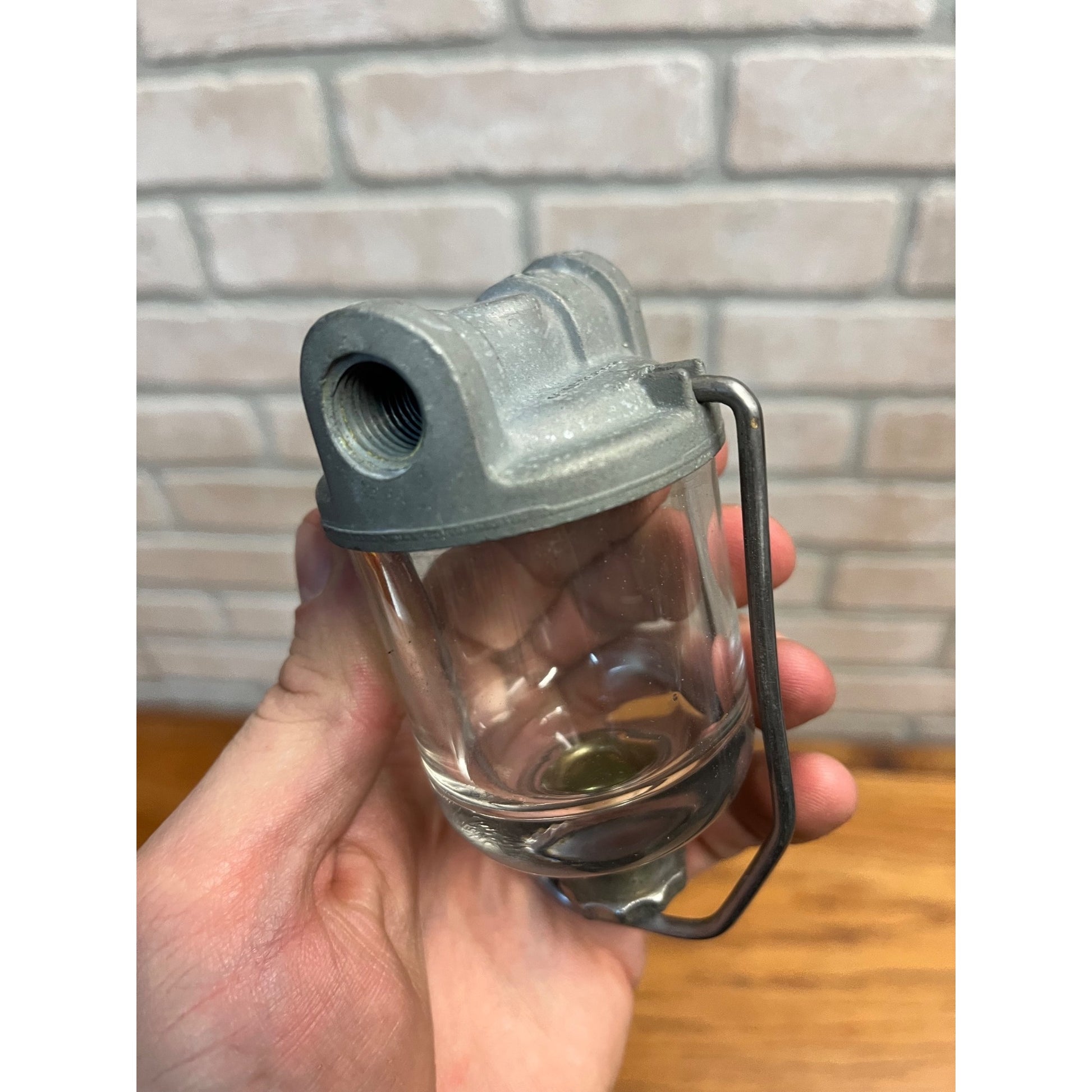 New Old Stock AC # 854324 Glass Bowl Fuel Gasoline Filter Part Gm Chevy Corvette