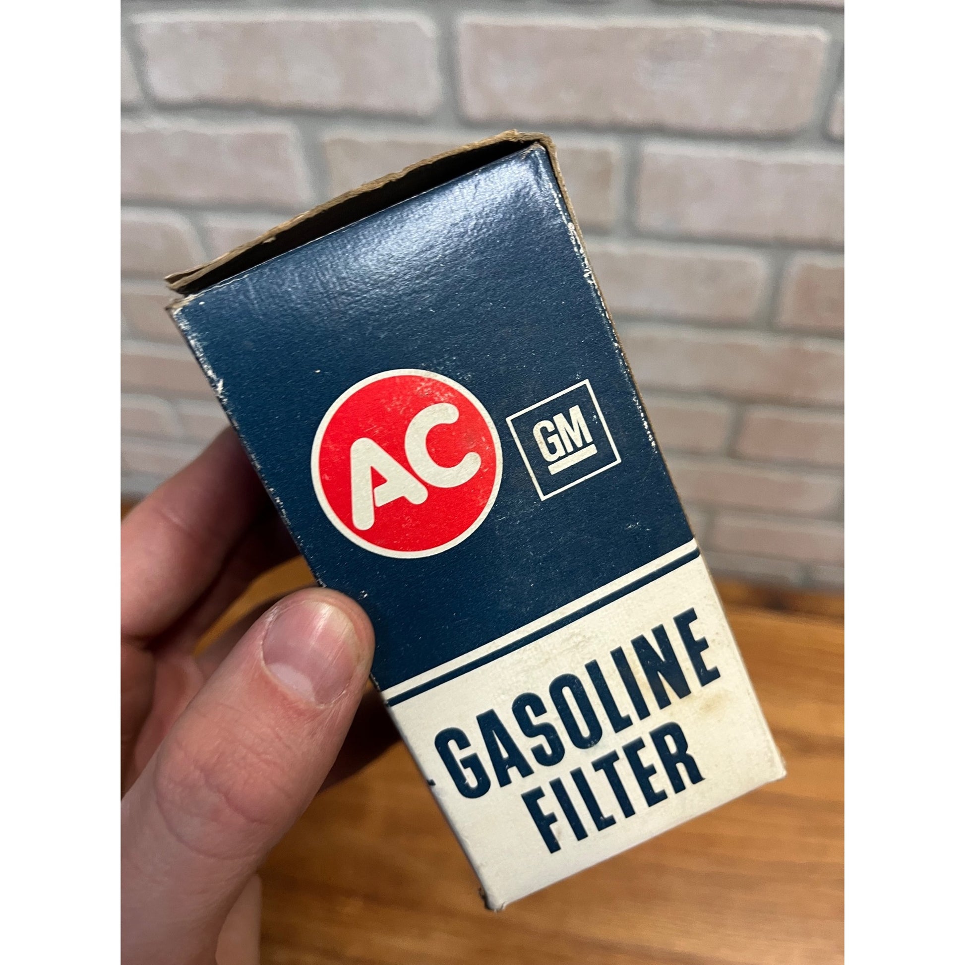 New Old Stock AC # 854324 Glass Bowl Fuel Gasoline Filter Part Gm Chevy Corvette