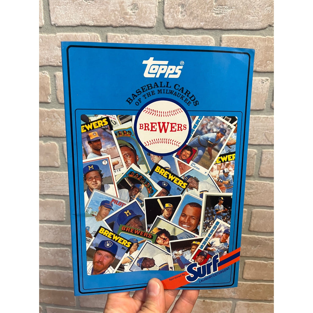 1987 Topps Book Baseball Cards Milwaukee Brewers (MLB) Book