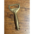 Vintage Schlitz Brewing Co Beer Bottle Opener Brass Bronze Muddler