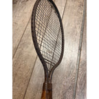 Vintage 1930s Dayton Pilot Tennis Racquet STeel w/ Wood Handle Early Antique Old