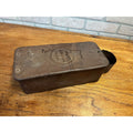 Vintage Case IH International Harvester Tractor Tool Box Metal Embossed Farm