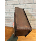 Vintage Case IH International Harvester Tractor Tool Box Metal Embossed Farm