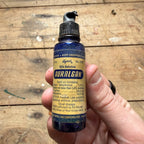 Vintage Auralgan Otic Solution Cobalt Blue Pharmacy Drug Store Bottle