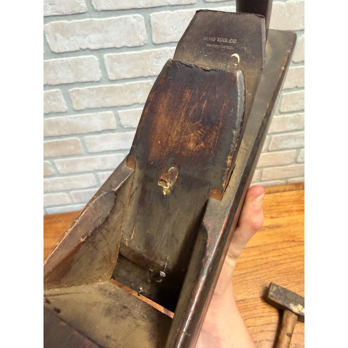 Vintage Wooden Hand Plane By Ohio Tool Co Antique Scioto