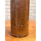 Antique 1900s H.W. Schlichte Steinhager German Stoneware Gin Bottle Paper Label