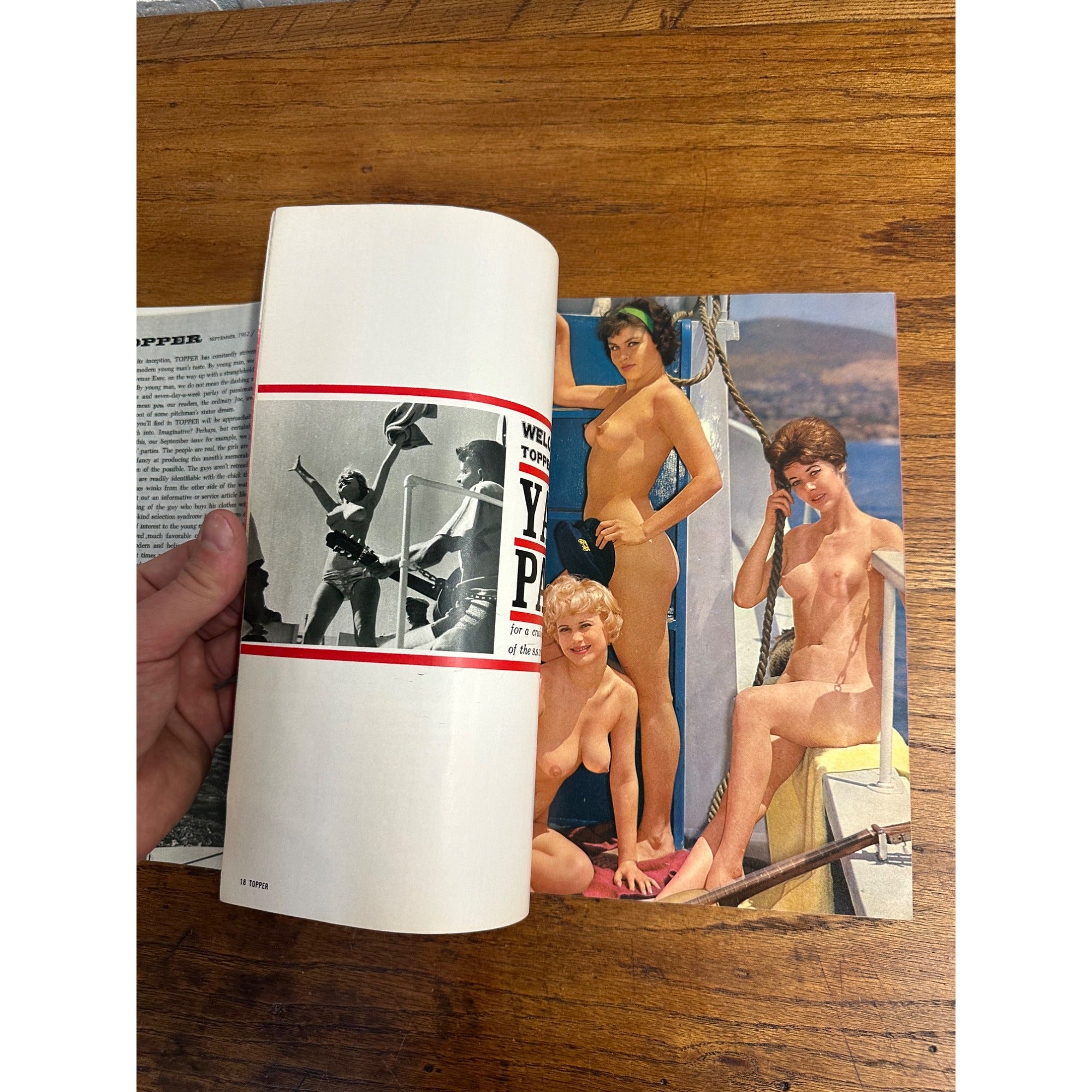 Topper Magazine Young Man's September 1962 - Good