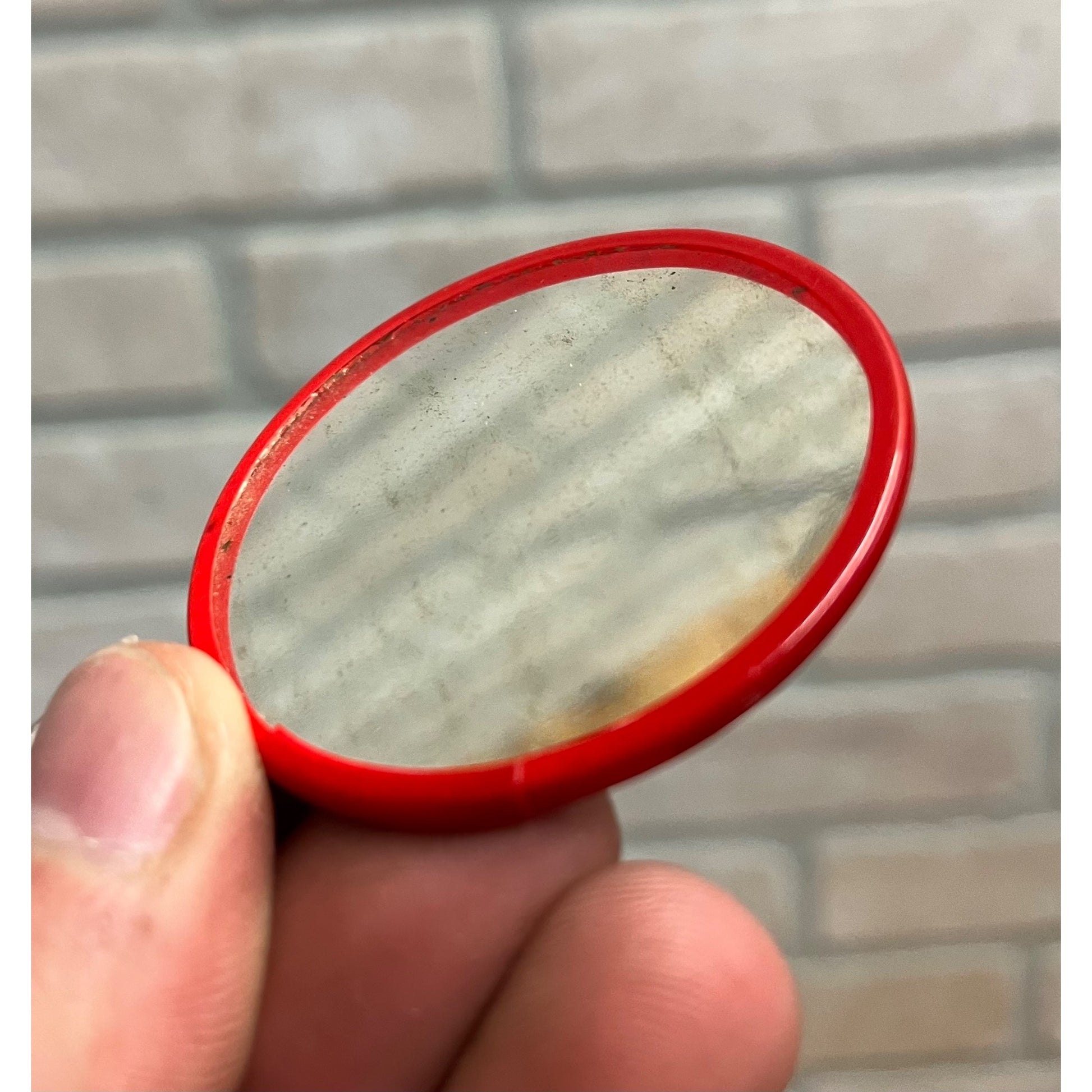 Vintage 1930s Rita Hayward Actress Pinup Pocket Mirror Prize Premium