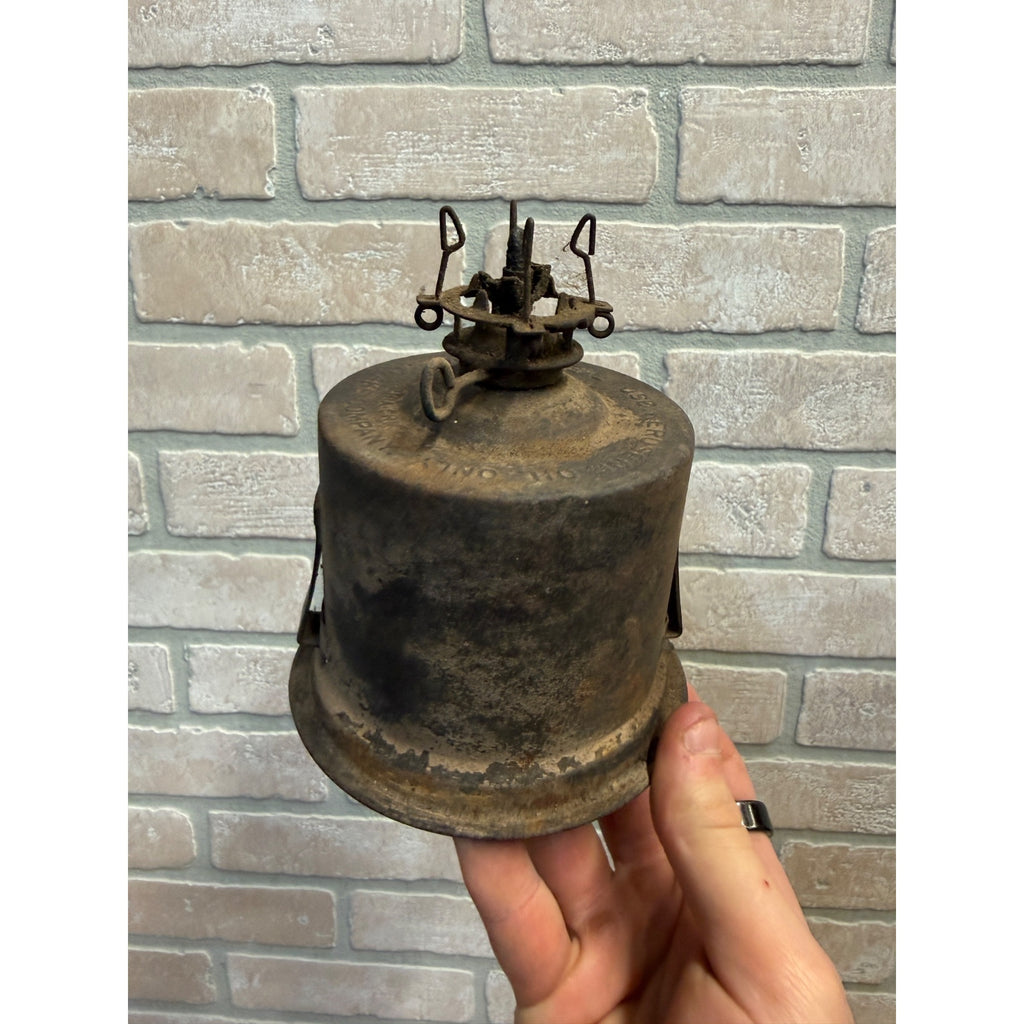 Adlake Railroad Switch Lamp Pinch Pot Fount Fuel Tank Kero Burner