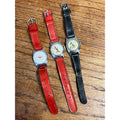 Vintage 1960s-70s Mickey Mouse Ingersoll Wristwatches Parts/Repair Lot 3 Watches