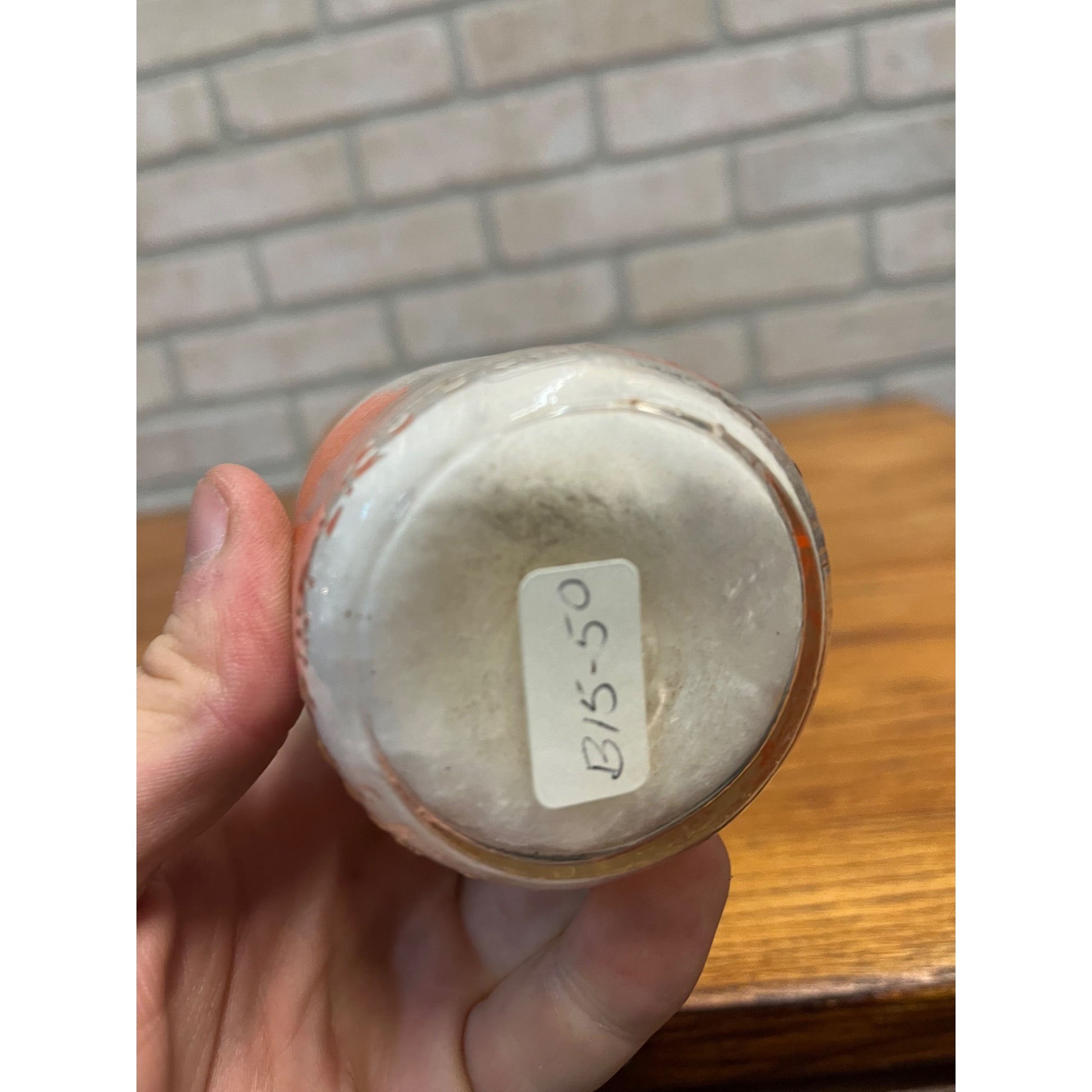 Vintage Decorah Farm Dairy West Bend Wis Half Pint Bottle WI Wisconsin Pyro