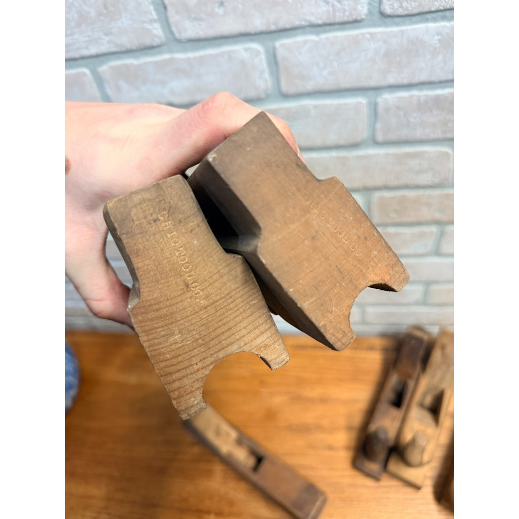 Antique Vintage Moulding Planes Woodworking Ohio Tool Co. Joh Weiss Germany