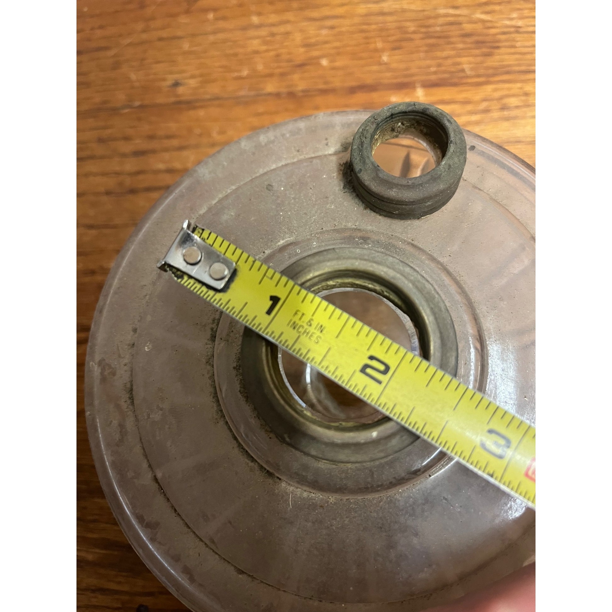 Antique PATENT Feb 16 1899 Marked "ELECTRIC" Oil lamp Lantern burner