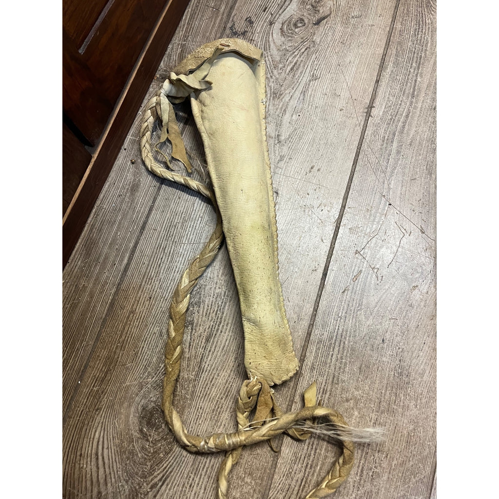 Vintage Native American Style Bow Arrow Set Quiver Handmade Reservation Trade