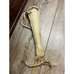 Vintage Native American Style Bow Arrow Set Quiver Handmade Reservation Trade