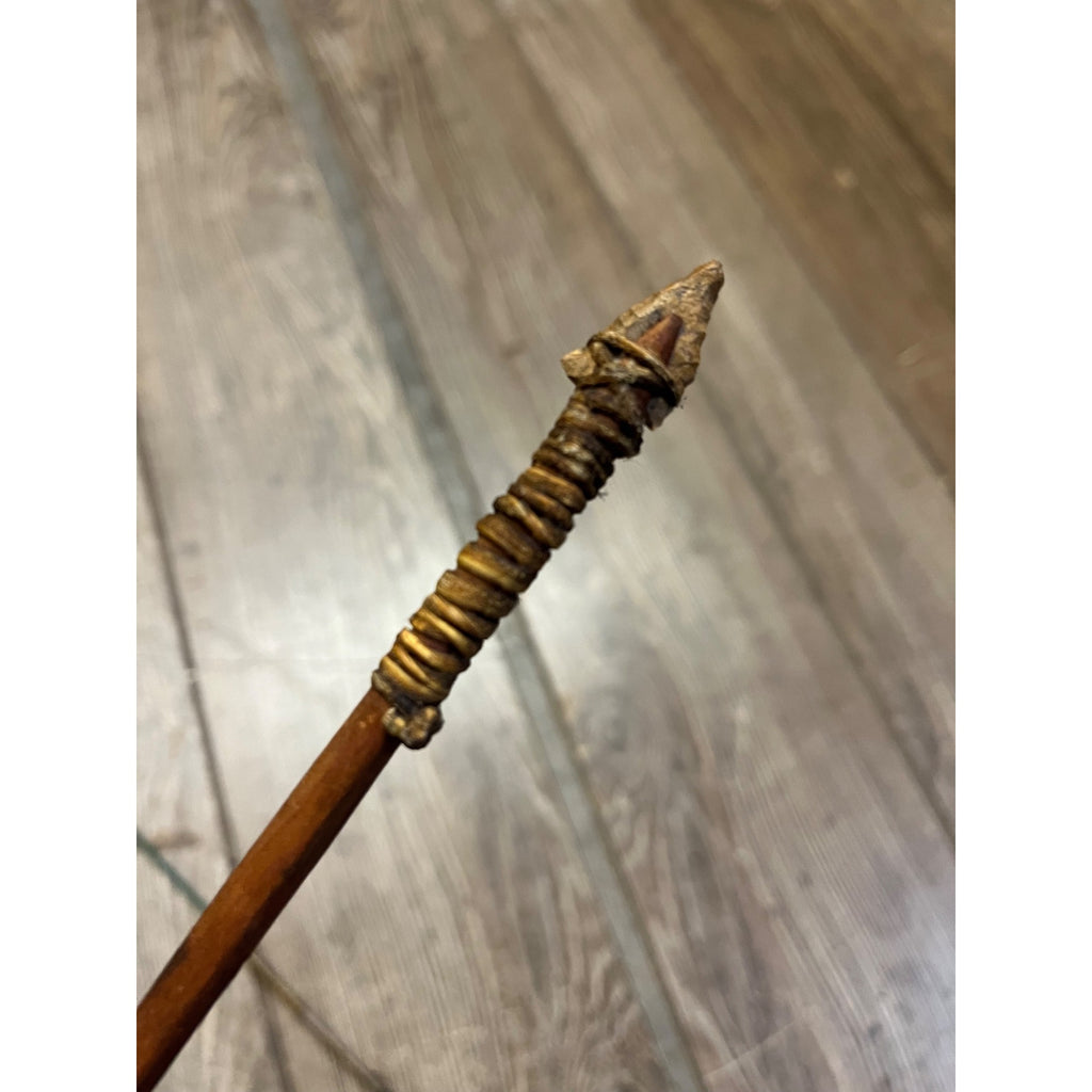 Vintage Native American Style Bow Arrow Set Quiver Handmade Reservation Trade