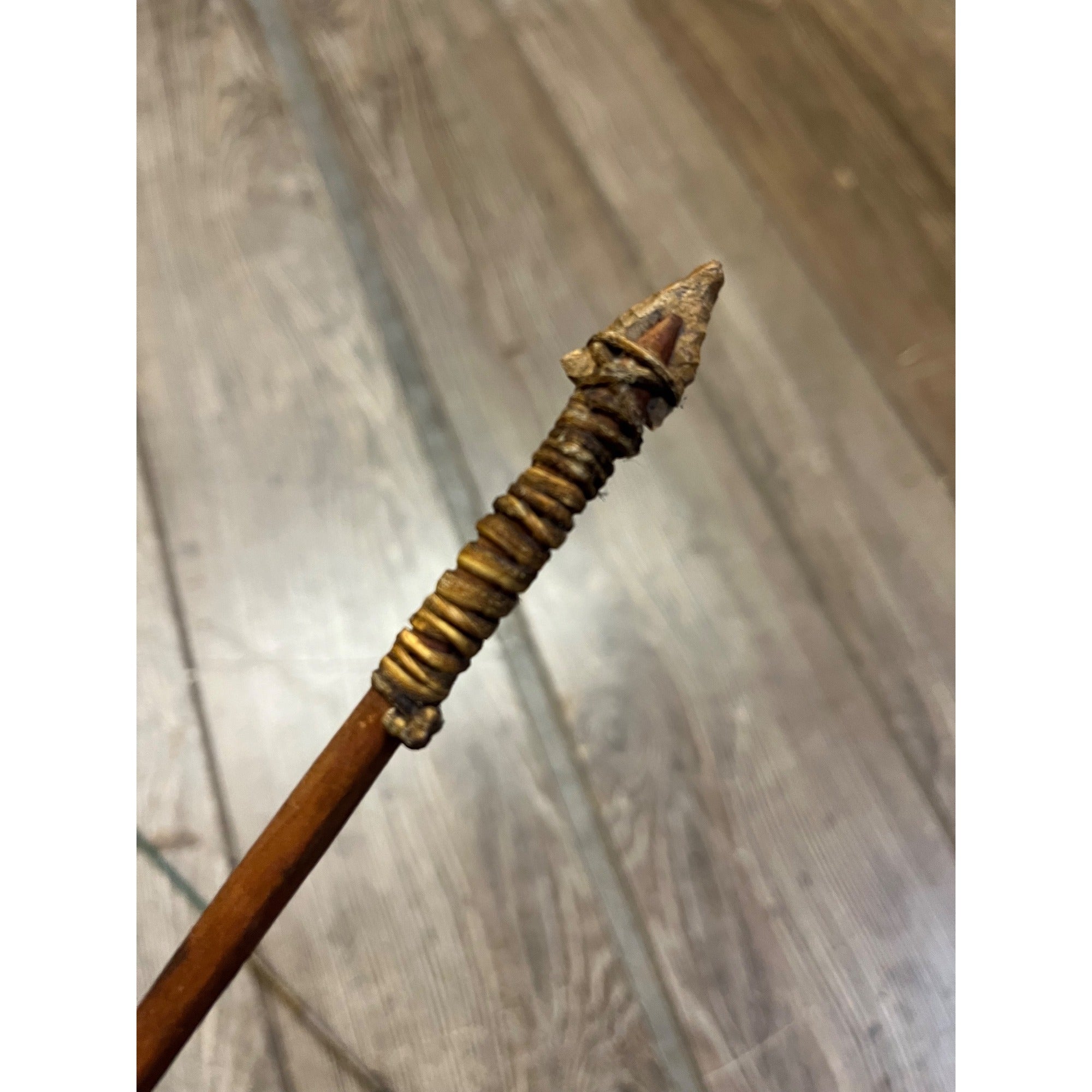 Vintage Native American Style Bow Arrow Set Quiver Handmade Reservation Trade