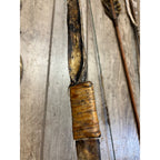 Vintage Native American Style Bow Arrow Set Quiver Handmade Reservation Trade