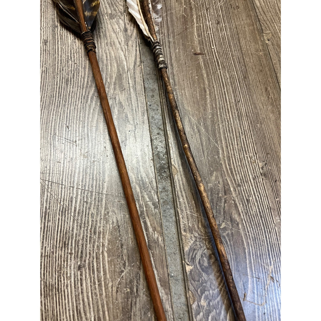 Vintage Native American Style Bow Arrow Set Quiver Handmade Reservation Trade